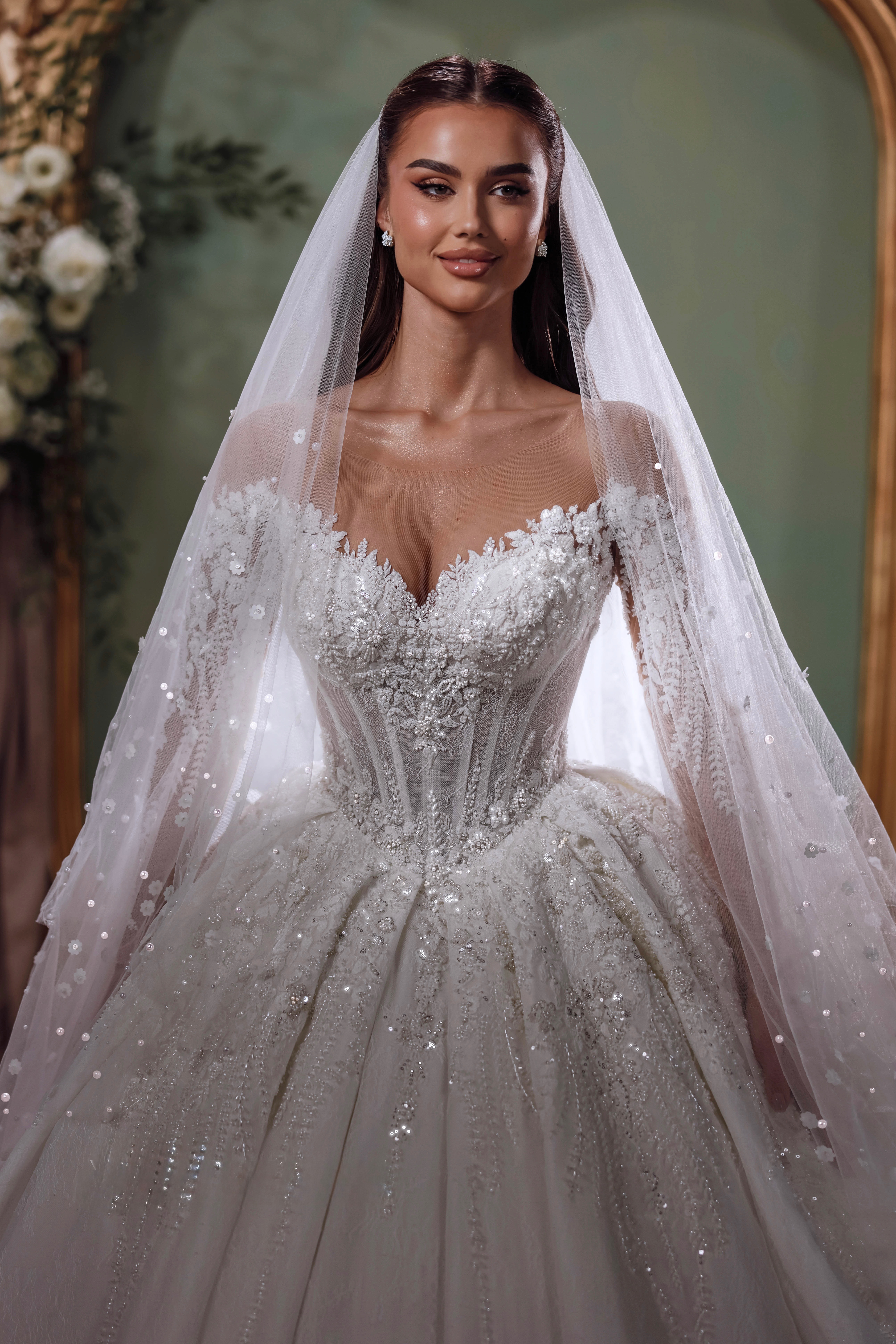 Robe de mariée Elysian — Corset Crystal