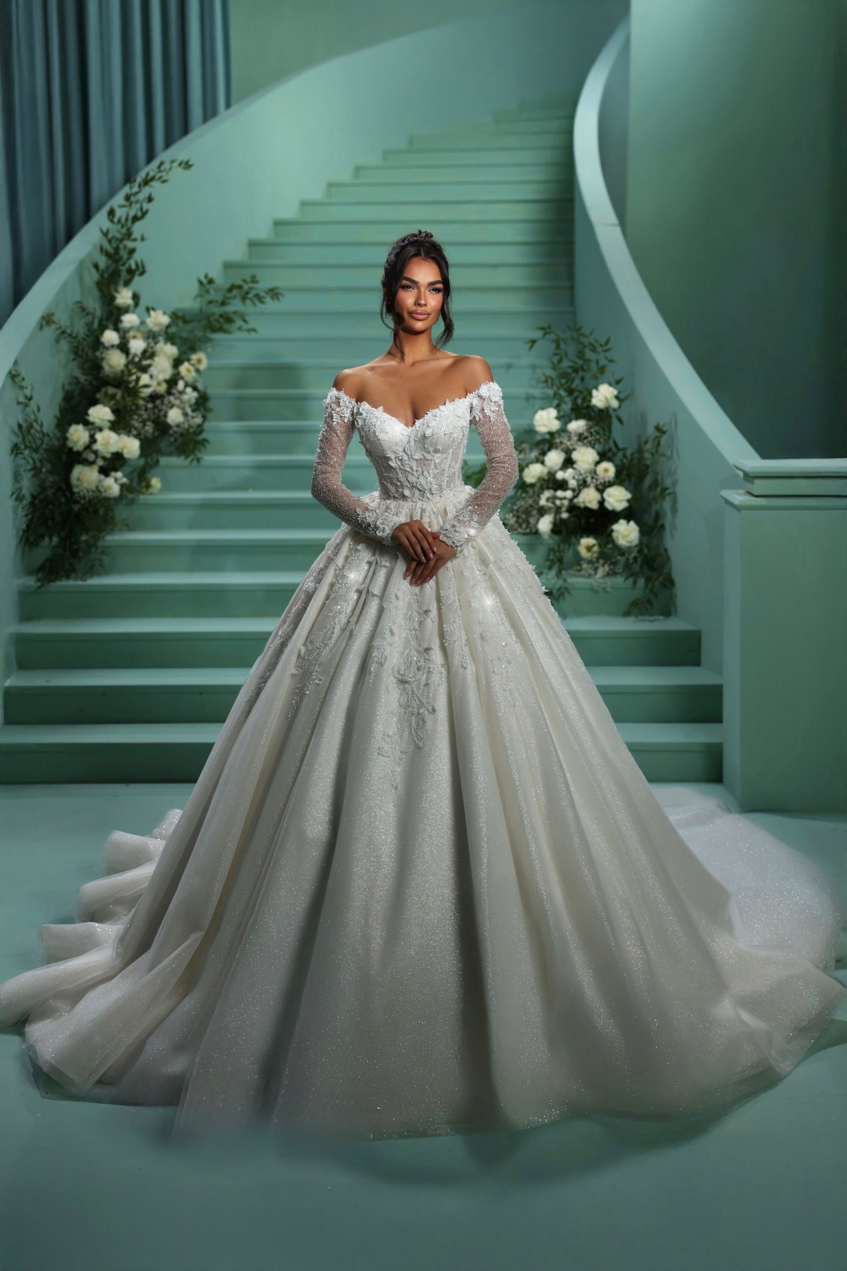 Robe de mariée Elysian — Dentelle Royale