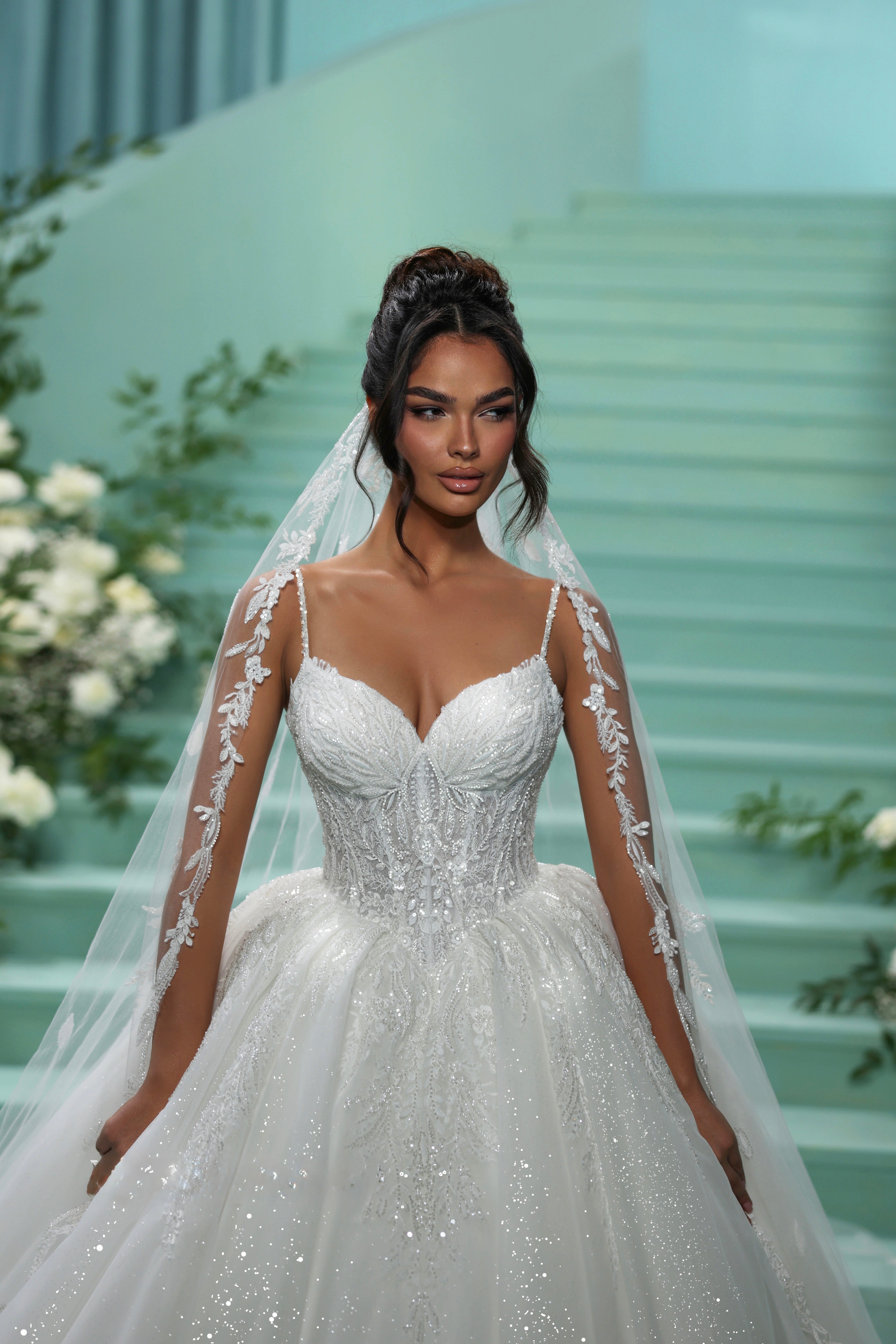 Robe de mariée Elysian — Spaghetti Scintillant