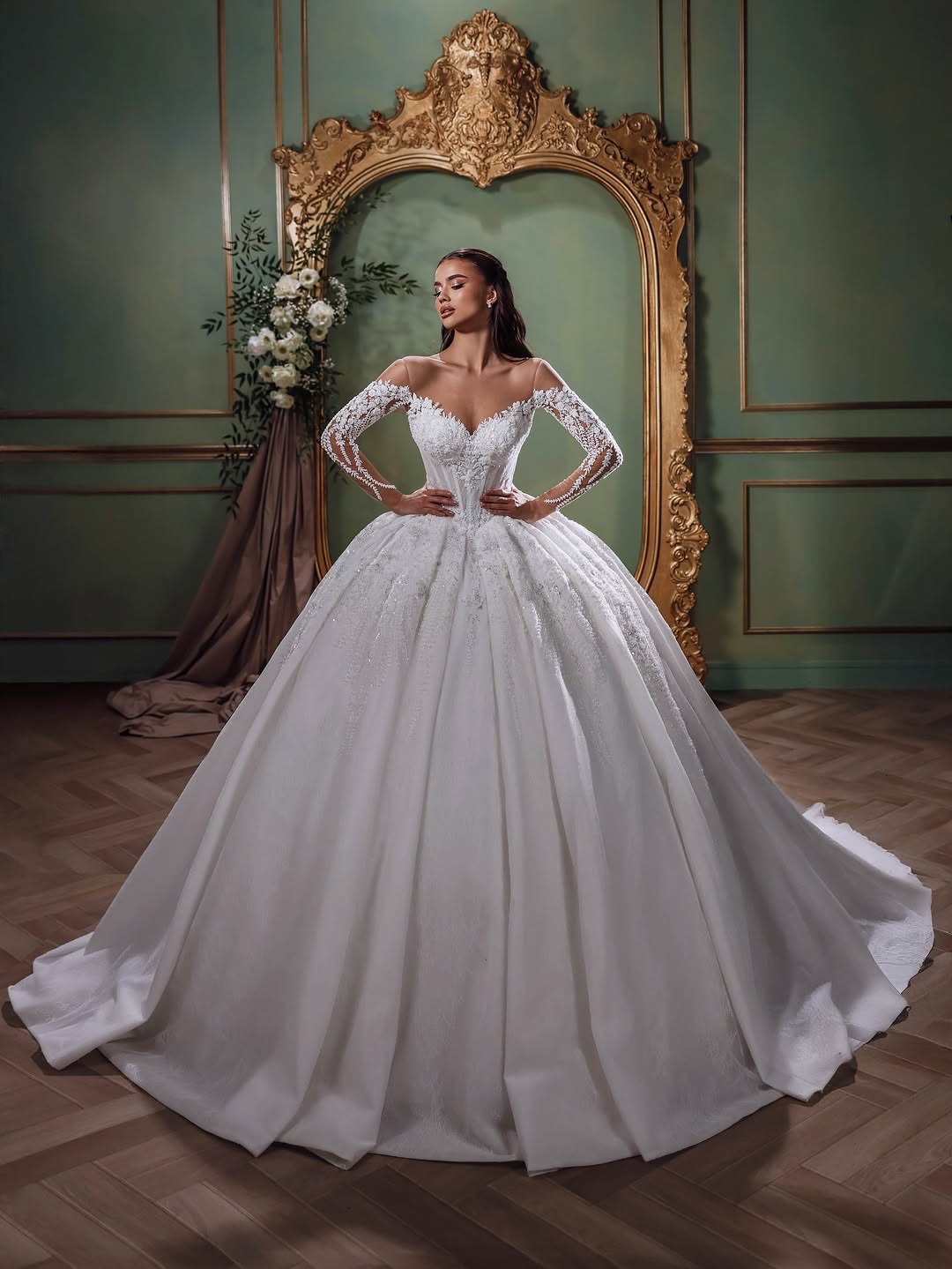 Robe de mariée Elysian — Princesse Dorée